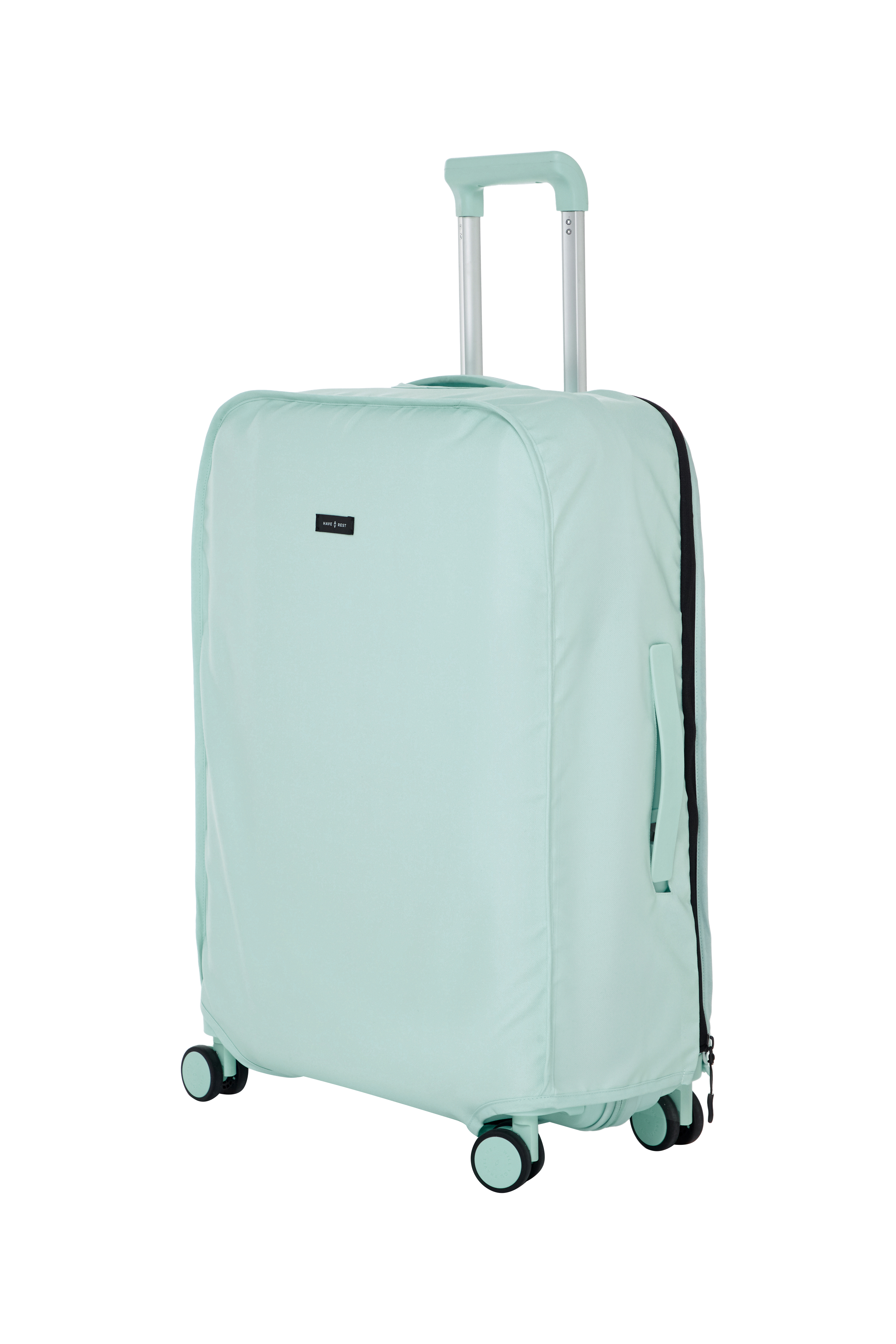 Картинка Захисний чохол для валізи ECO TRAVEL MEDIUM блакитний